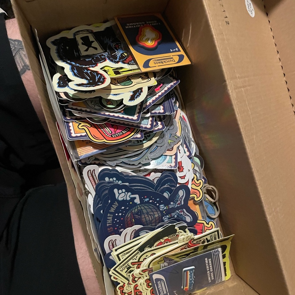 Tons of Dutch stickers